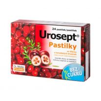DR. MÜLLER Urosept pastilky bez cukru 24 ks