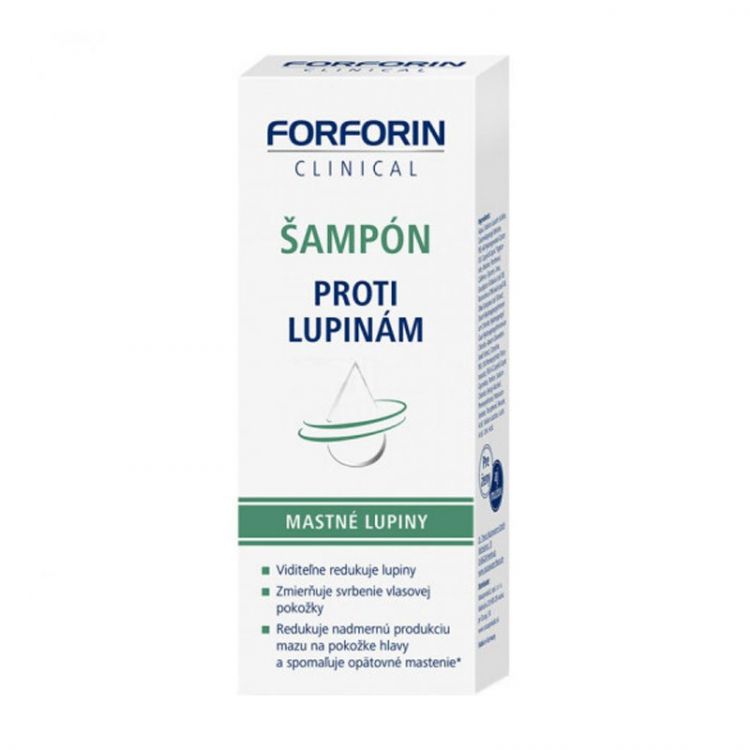 FORFORIN Šampón proti mastným lupinám 200 ml
