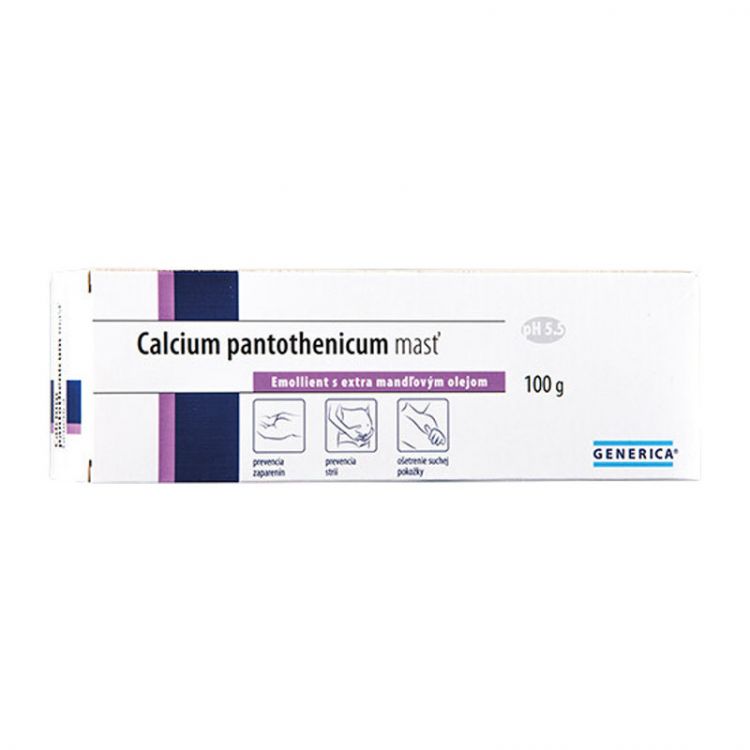 GENERICA Calcium pantothenicum masť 100 g