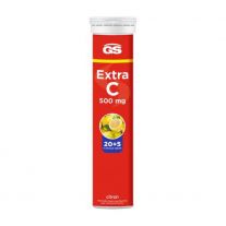 GS Extra C 500 mg citrón 25 tabliet