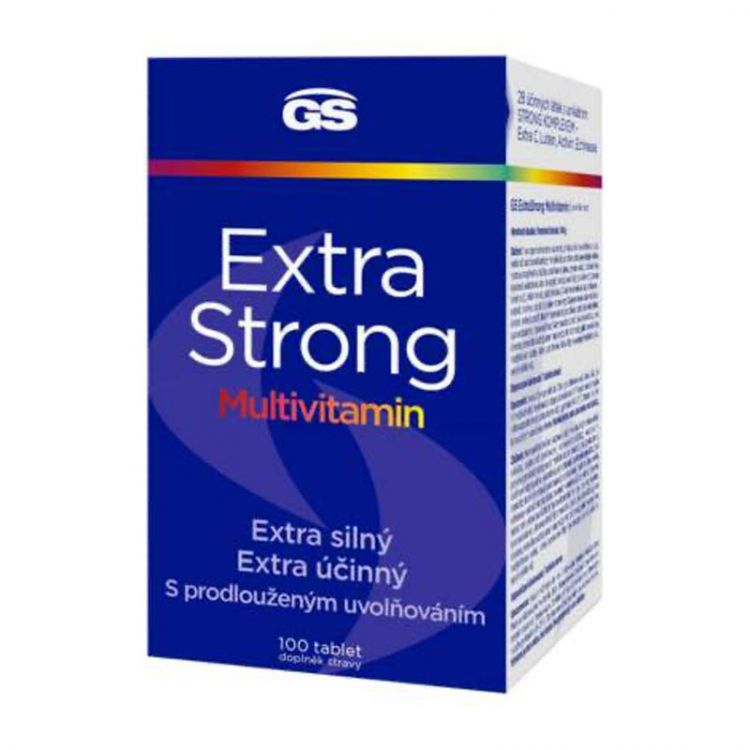 GS Extra strong multivitamín 100 tabliet
