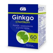 GS Ginkgo 60 mg s horčíkom 60 tabliet