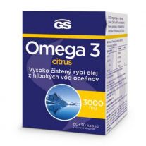 GS Omega 3 citrus 60 + 30 kapsúl