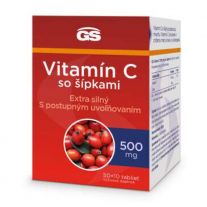 GS Vitamín C 500 mg so šípkami 60 tabliet