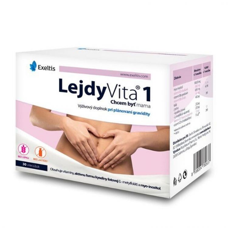 LEJDYVITA Chcem byť mama 30 vrecúšok