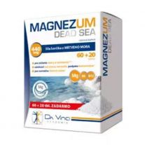 MAGNEZUM Dead sea da vinci 60 + 20 zadarmo 80 tabliet