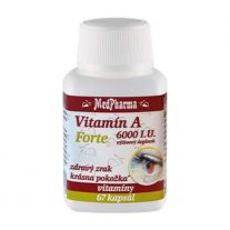MEDPHARMA Vitamín A forte 6000 I.U. 67 kapsúl
