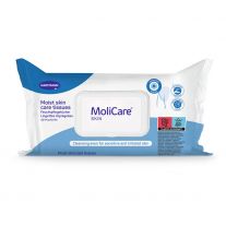 MOLICARE Skin vlhké ošetrovacie utierky 50 kusov