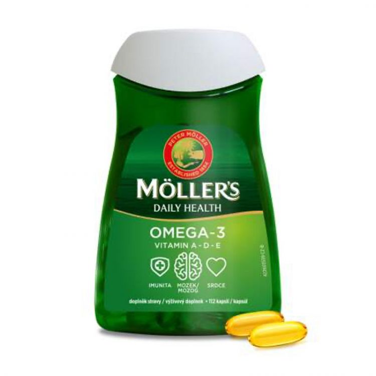 MOLLER´S Omega 3 double 112 kapsúl