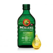 MOLLER´S Omega 3 rybí olej natur 250 ml