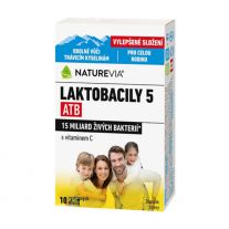 NATUREVIA Laktobacily 5 atb/imunita s vitamínom C 10 kapsúl