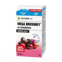 NATUREVIA Mega brusnice so zlatobyľou 60 kapsúl