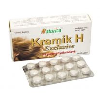 NATURICA Kremík H Exclusive + kyselina hyalurónová 30 + 15 tabliet ZADARMO