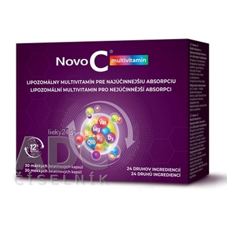 NOVO C MULTIVITAMIN LIPOZOM. 30 ks