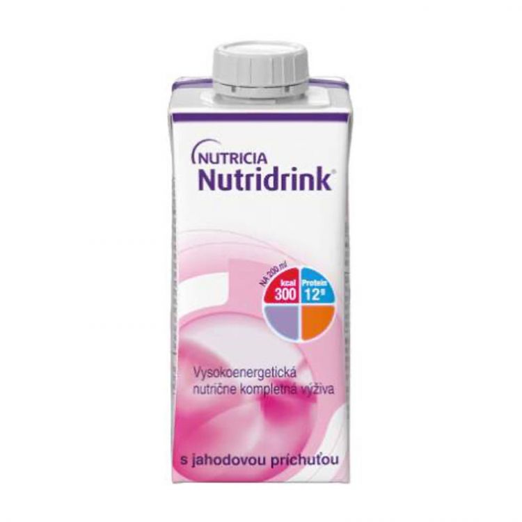 NUTRIDRINK S jahodovou príchuťou 200 ml