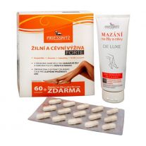 PRIESSNITZ Žilná a cievna výživa forte 60 kapsúl +125 ml