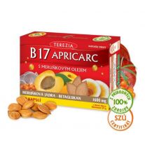 TEREZIA B17 Aapricarc s marhuľovým olejom 60 kapsúl
