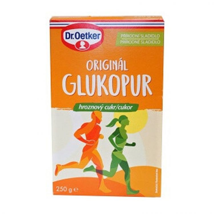 Dr. OETKER Glukopur originál hroznový cukor 250 g