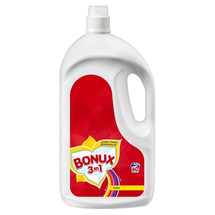 Bonux Color Tekutý Prací Prostriedok 3,9 l (60 praní)