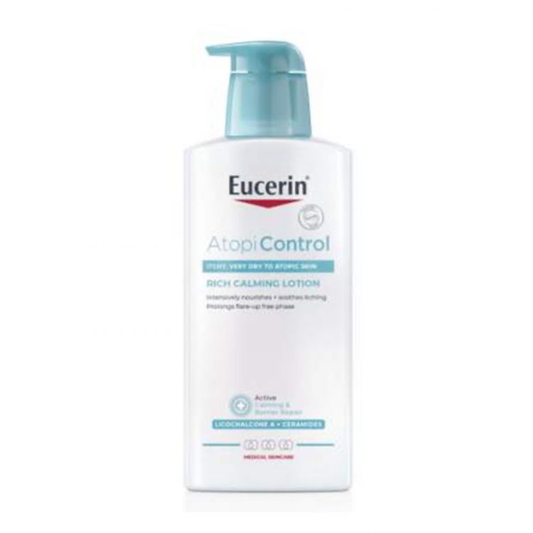 EUCERIN AtopiControl telové mlieko na suchú pleť 400 ml