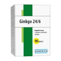 GENERICA Ginkgo 24/6 90 kapsúl