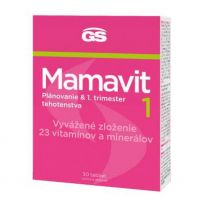 GS Mamavit 1 plánovanie a 1. trimester 30 tabliet