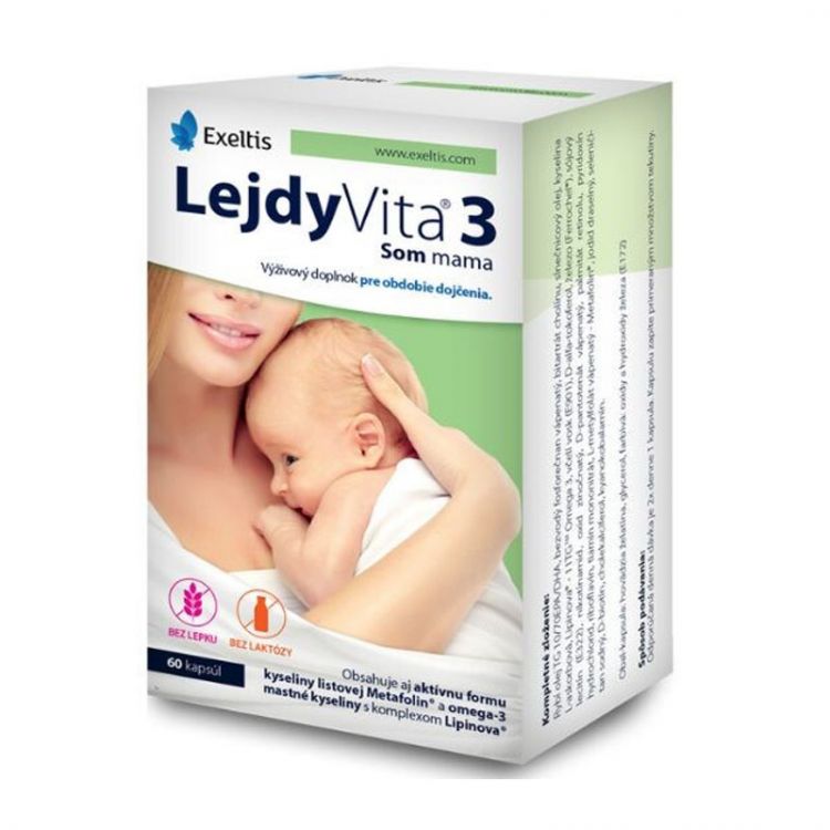 LEJDYVITA 3 Som mama 60 kapsúl