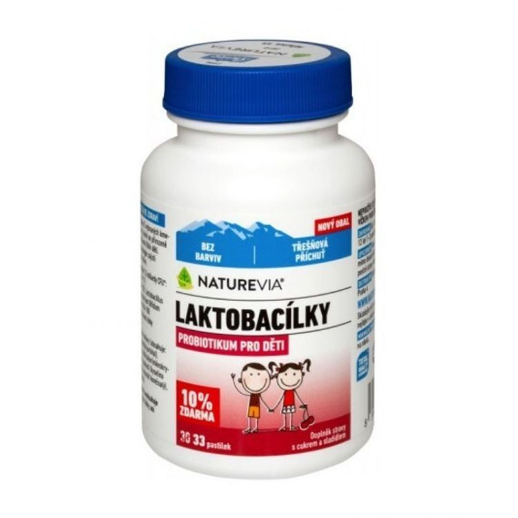 NATUREVIA LAKTOBACILKY KIDS 30+3PAST