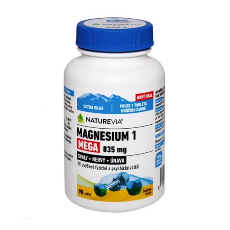 NATUREVIA Magnesium 1 mega 835 mg 90 tabliet