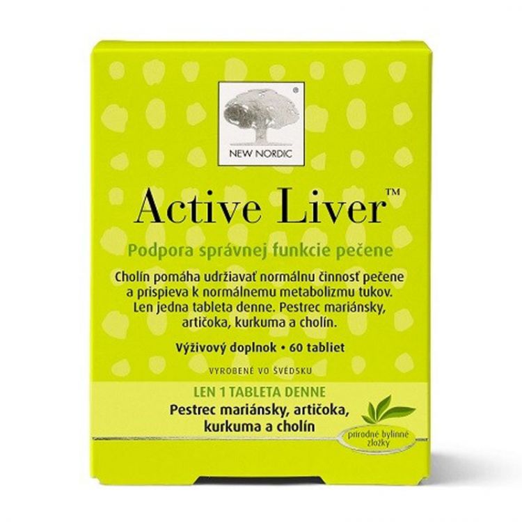 NEW NORDIC active liver 60 tabliet