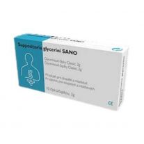 SUPPOSITORIA Glycerini sano classic 2g 10 ks