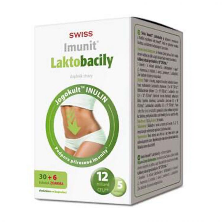 SWISS Imunit laktobacily 30 + 6 kapsúl ZADARNI