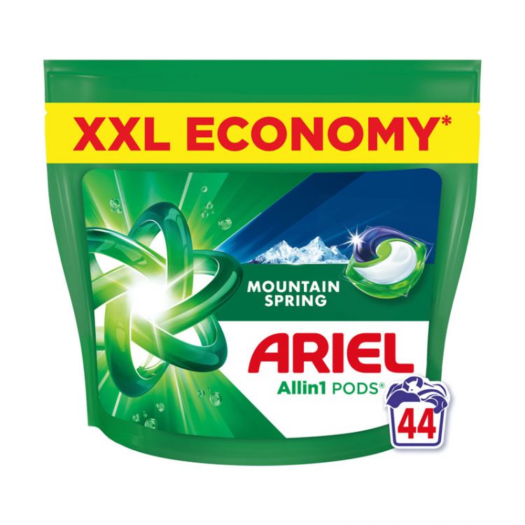 ARIEL Gelové tablety Mountain Spring 44 ks