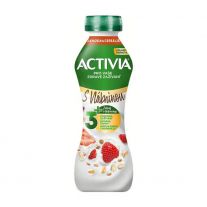 ACTIVIA Nápoj Jahoda/cereálie 270g