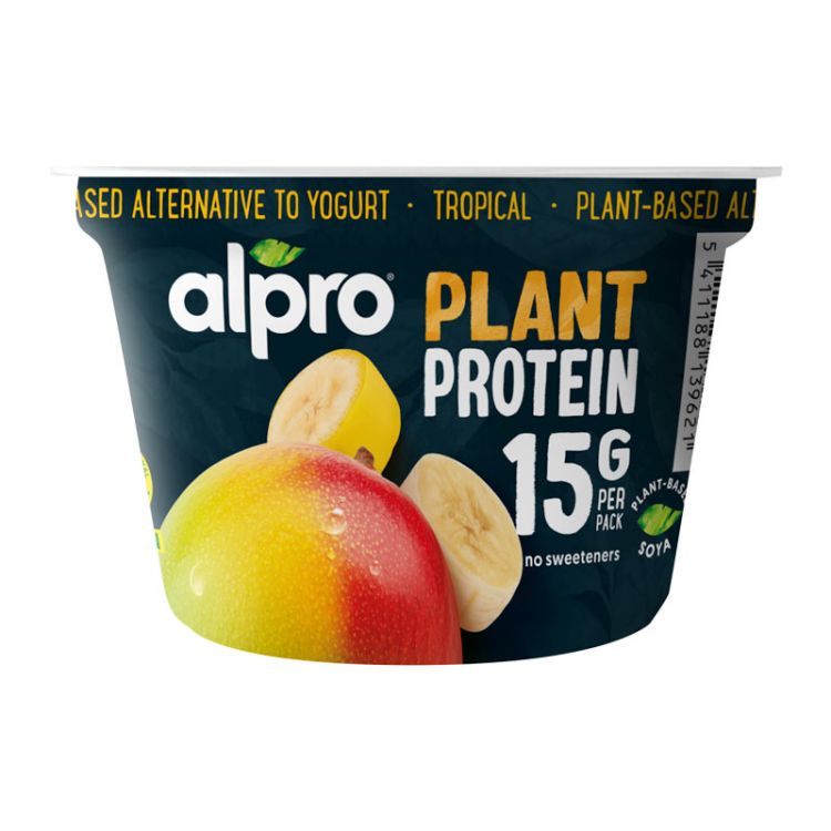 ALPRO Sójový fermentovaný výrobok, mango-banán 200g