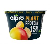 ALPRO Sójový fermentovaný výrobok, mango-banán 200g