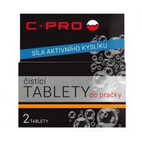 Dezinfekčné tablety na čistenie práčky, 2 ks