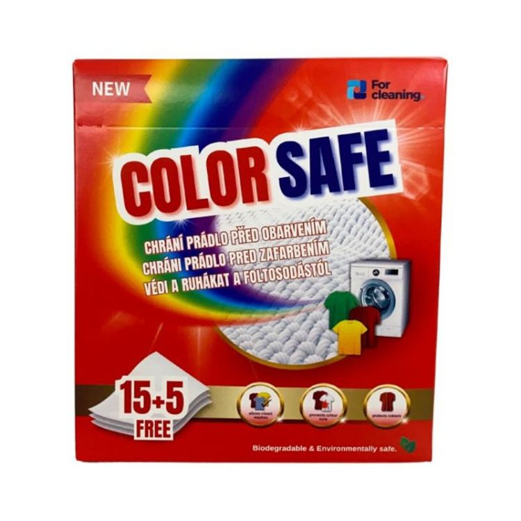 COLOR SAFE Obrúsky pohlcujúce farbu, 20 ks