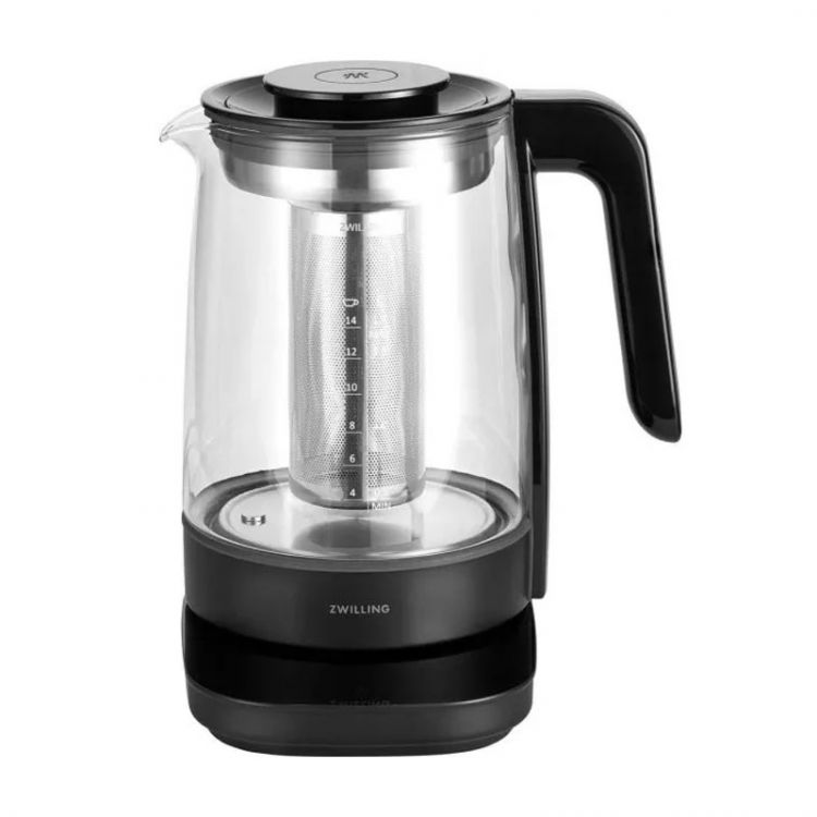 Zwilling Enfinigy Pro Rýchlovarná kanvica 1,7l sklenená čierna 1850W