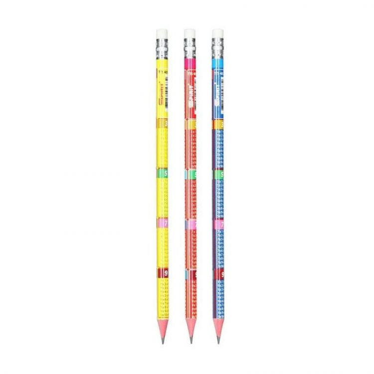 Grafitová ceruzka s gumou HB Matematika