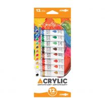 Akrylové farby JUNIOR 12 ml - sada 12 ks