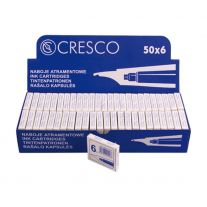 Bombičky CRESCO 6 ks - modré