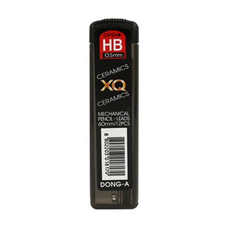 Grafitové tuhy DONG-A HB/0,5 mm, 12 ks