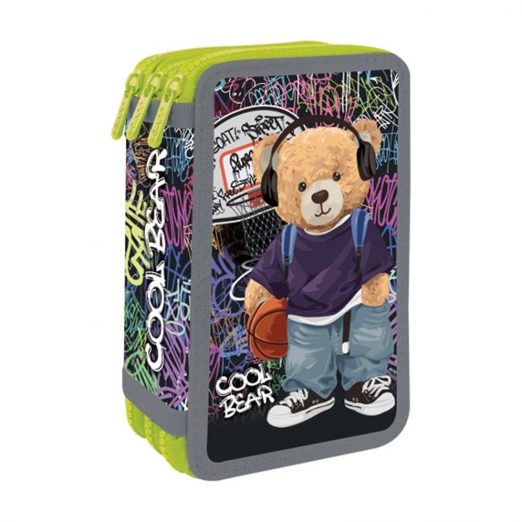 Peračník plný - 3 poschodový, 43 dielny JUNIOR S8 - Cool Bear