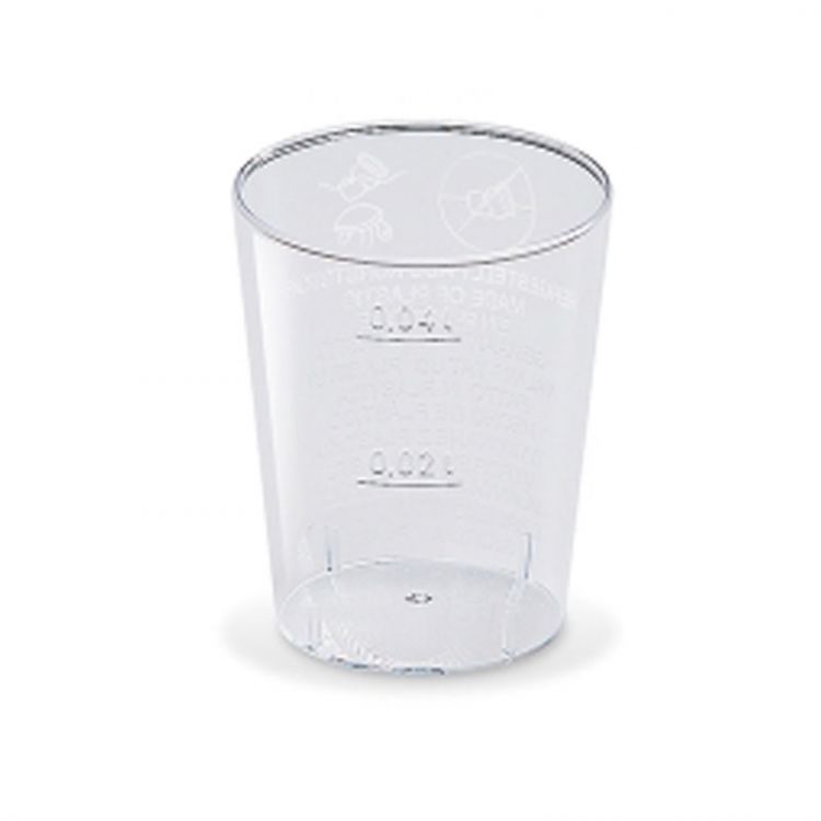 Pohár kryštál 2 cl, 4 cl, 50 ks