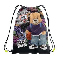 Vrecko na prezuvky s potlačou JUNIOR S8 - Cool Bear
