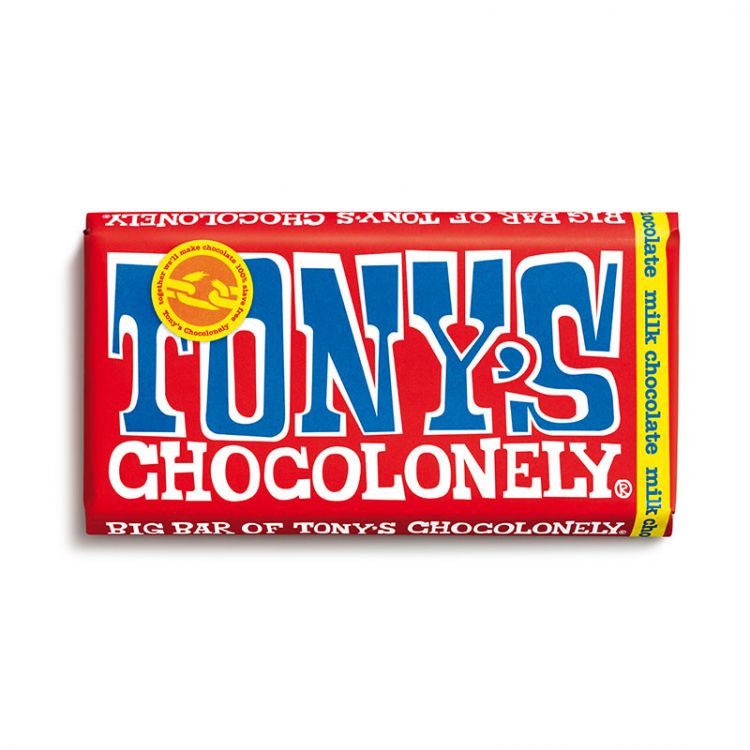 Tony's Chocolonely Mliečna čokoláda 180 g