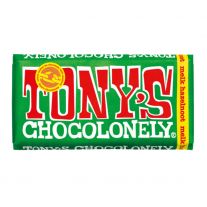 Tony's Chocolonely Mliečna čokoláda s lieskovými orieškami 180g