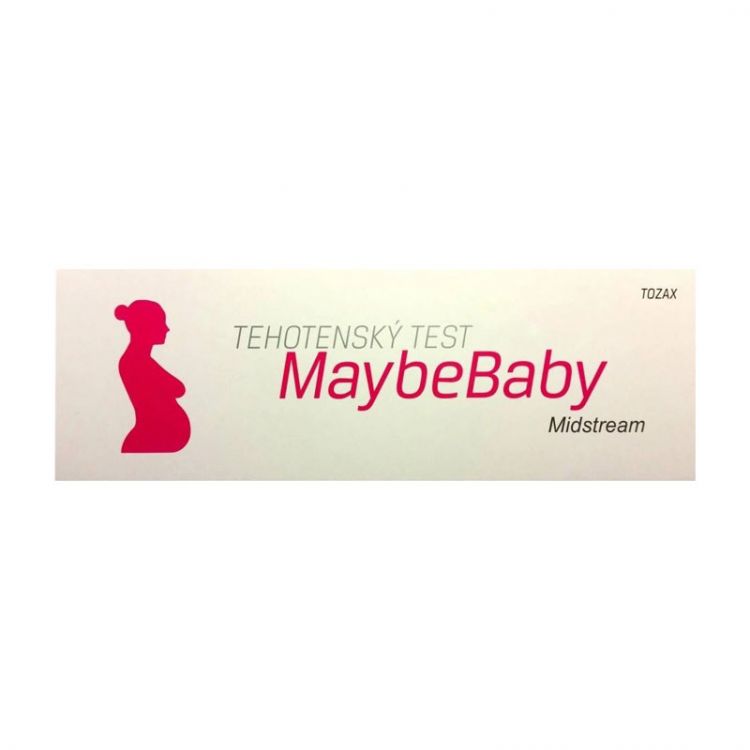 MaybeBaby Midstream 2v1 Tehotenský test (tyčinka) 2ks