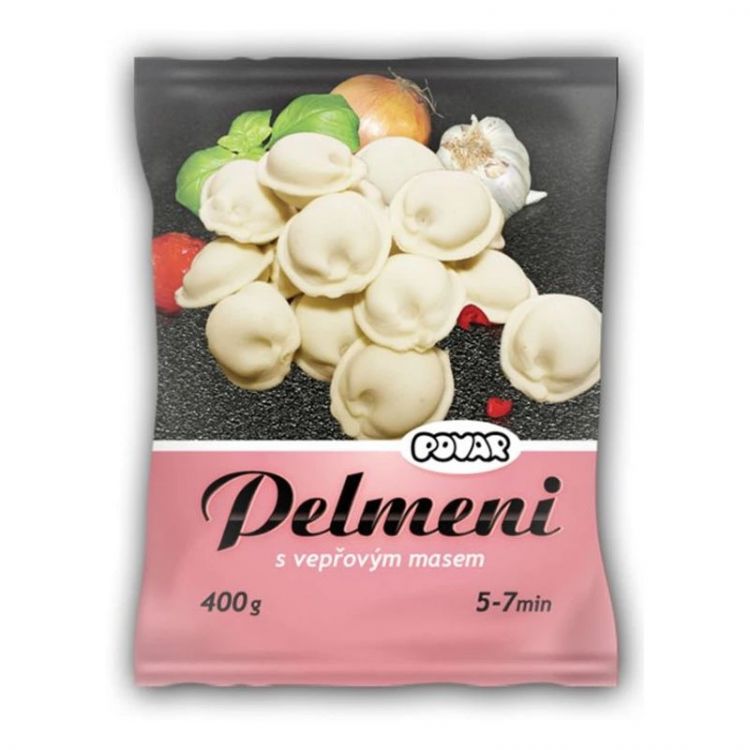 Povar Pelmene s bravcovým masom 400g